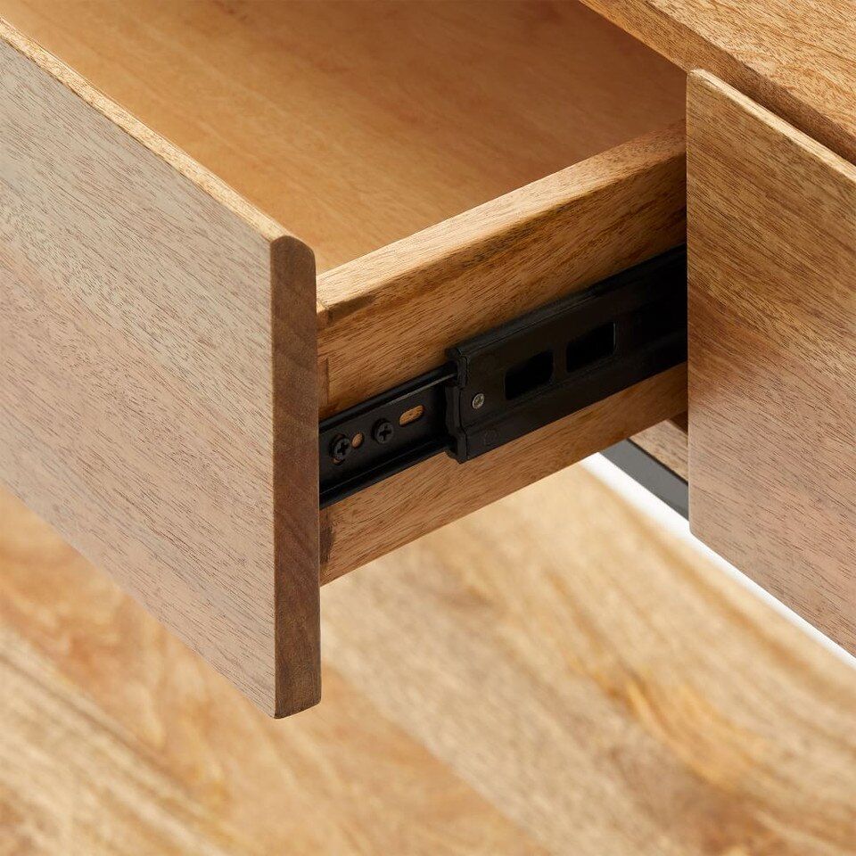 Industrial Storage Console West Elm UK